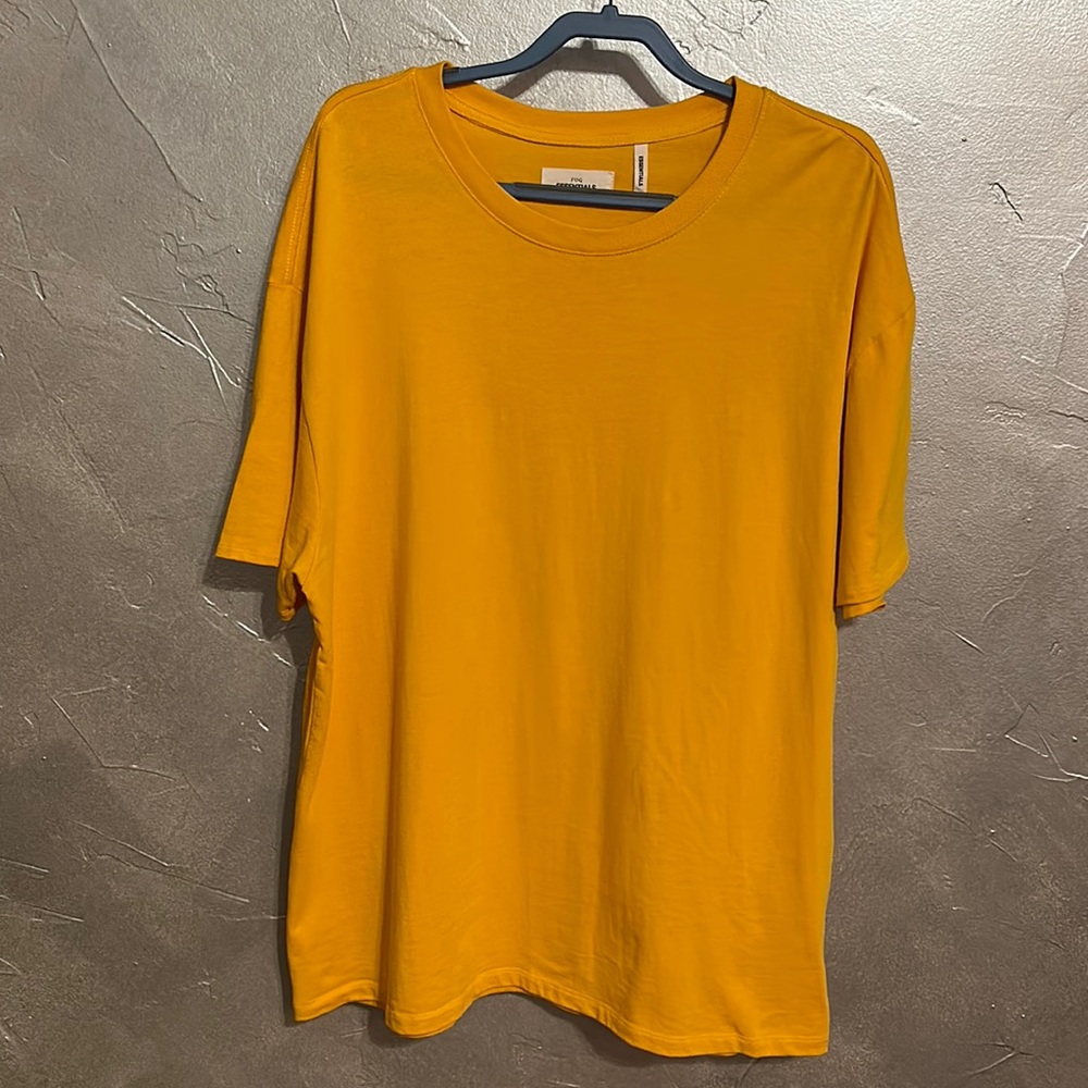 FOG Essentials Gold Short Sleeved Shirt